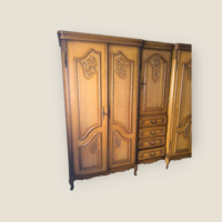 Neobarokk 5 ajtós ruhás szekrény, gardrób