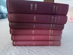 Autó motor újság 1965 XI-1971 XII-ig