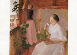 Képeslap: Ferenczy Károly festménye.