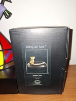 Goebel Kitty de Luxe tál Leopárd