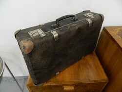 Antik vintage német márkás  bőrönd / koffer ( WICO Görlitz )