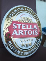 Stella Artois zománctábla