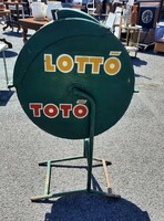 Totó lottó gyűjtőláda
