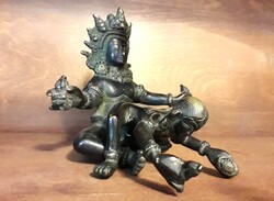 Erotikus bronz szobor / Kama Sutra
