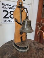 Antik hajós-tengerész relikvia, réz hajó harang