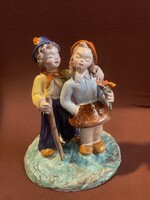 Rahmer Mária kirándulók kerámia