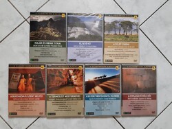 7 db DVD - A világörökség kincsei - National Geographic