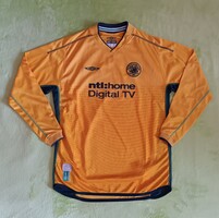 Vintage gyerek L-XL-es umbro Celtic FC (2002/03) hosszú ujjú vendég mez