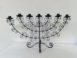 Retro menora judaika vas zsidó gyertyatartó 7 ágú menóra 222 3200