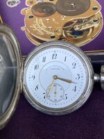 A.Lange & Söhne ezüst zsebóra K.U.K Kriege Marine