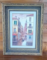 Solymos Tamás Velence című festménye