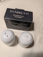 ROSENTHAL BIANCHI fehér porcelán  só-bors szóró szett .