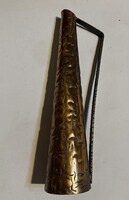 Retró bronz váza