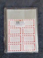 A5 PVC-W átlátszó borító 10 db + ajándék címke