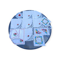 Kalocsai Terítő Csomag - Hímzés -  Hibátlan Állapotban (20db)