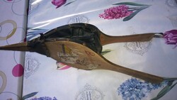 Barbecue-Fújtató grillezőhöz, kerti partihoz ép,jó állapot m 31 cm-hasznos db