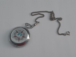 Meseszép Molnija gyűjtői állapotú zsebóra + zsebóralánc