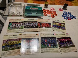 RETRO gombfoci csapatok, gombfoci szett  - 2 csapat - VB döntős csapatok !