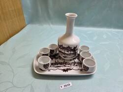 T2616 Alföldi italos szett Hódmezővásárhely barna