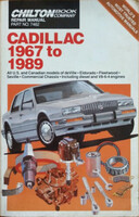 Cadillac 1967 to 1989 (Chilton's Repair Manual) -