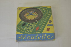 Régi, retro rulett társasjáték A344