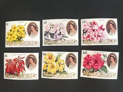 Niue postatiszta virágok 1981