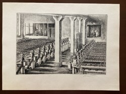 Elektrolizis - ( szocreál rézkarc ) .