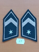 MH ŐRMESTER RENDFOKOZAT ZUBBONYRA GYAKORLÓ TÉPŐZÁRAS 47.