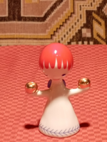 HOLLÓHÁZI PORCELÁN ANGYALKA (G27)