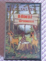 Felix Salten: Bambi gyermekei mese kazetta - Hungaroton -