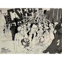 Bognár Árpád (1931-2004) 1957. május 1. Budapesten /Éljen május elseje/, 1957 /számlát adunk!/