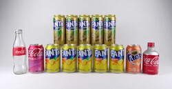 1W489 Különleges üdítő italos dobozok Coca Cola Fanta kupák 14 darab