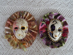 Velencei karneváli maszkok , felakaszthatók .