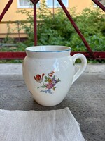 Beautiful Floral Granite Jug