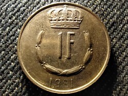 Luxemburg János (1964-2000) 1 Frank 1981