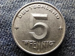 Németország DDR (1949-1990) 5 Pfennig 1953 E