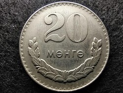 Mongólia 20 möngö 1970