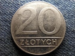 Lengyelország 20 Zloty 1989 MW