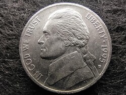 USA Jefferson nikkel 5 Cent 1995 D