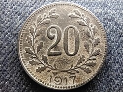 Ausztria I. Károly (1916-1918) 20 heller 1917