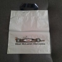 West McLaren Mercedes reklámtáska