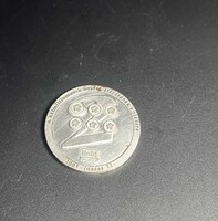 Westel ezüstözött bronz emlékérme 2001