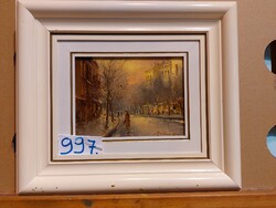 BÓNA JENŐ Sétálók a városban 997.