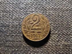 Ausztria 2 heller 1917