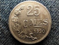Luxemburg János (1964-2000) 25 centime 1970