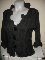 Selyem - pamut keverék karcsúsított blézer, Air Field