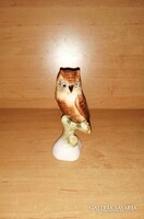 Bodrogkeresztúri kerámia bagoly figura - 13 cm magas (po-1)