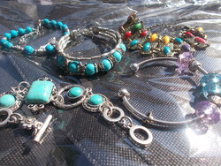 Extra ajánlat. 5db türkenit ÚJ, karkötö csomag , 8 sz.