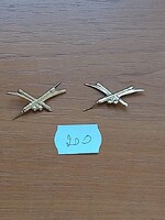 MH LÉGVÉDELMI TÜZÉR RAKÉTÁS TISZTI FEGYVERNEMI JELVÉNY 200.