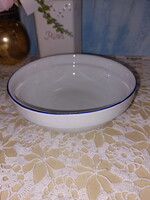 Alföldi menzás kék csíkos gulyásos, kocsonyás tányér, 1db